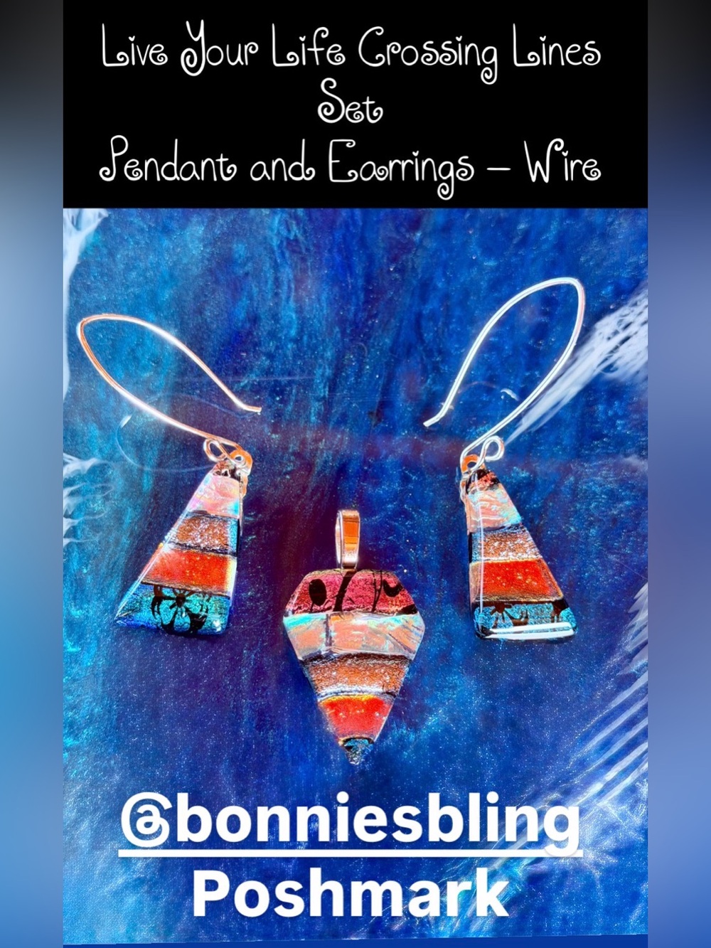 Bonnie’s Bling One of a Kind Fused Glass Jewelry and Accessories to Wear.